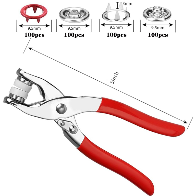 100 Sets Snap Pliers Automatic - đánh giá và giá Home Automation Diy