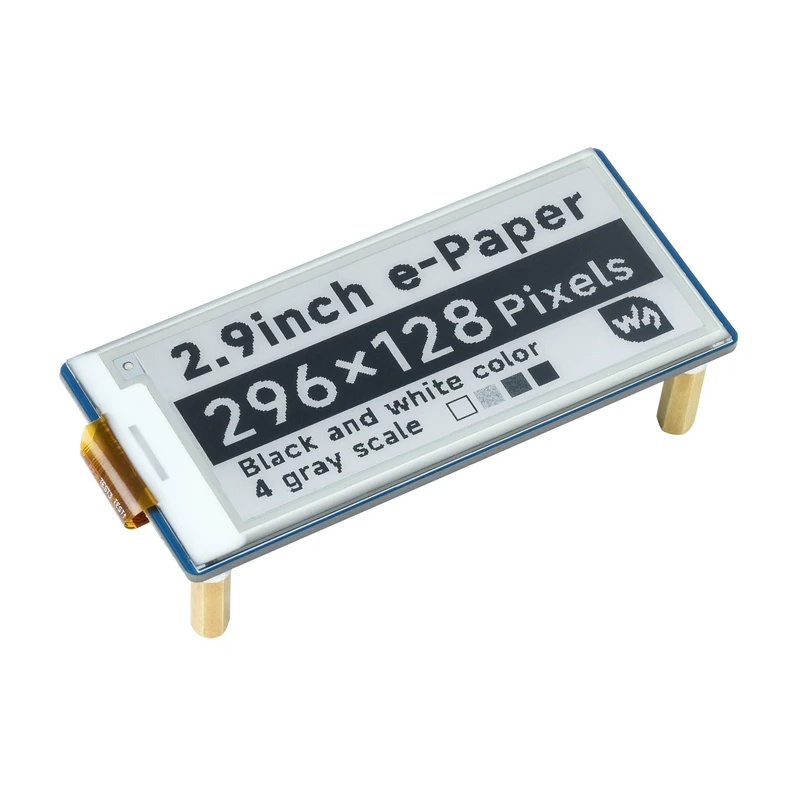 2.9inch E-Paper E-Ink Display  - đánh giá và giá Display Epaper 2.9