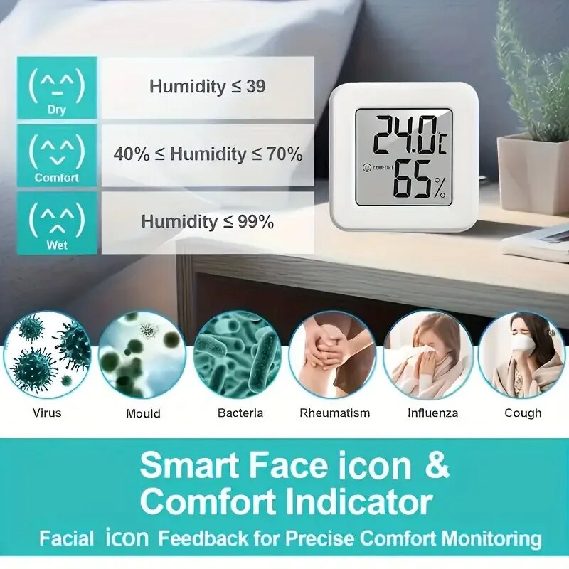 Digital Hygrometer Thermometer - đánh giá và giá Temperature Humidity Sensor