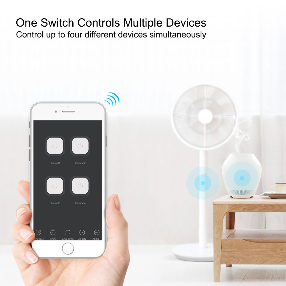 4CH Wifi / Zigbee Smart Relay  - đánh giá và giá Home Automation Diy