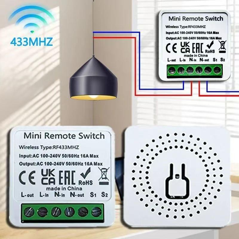 RF 433 MHz Smart Switch Mini D - đánh giá và giá Diy Home Automation Controller