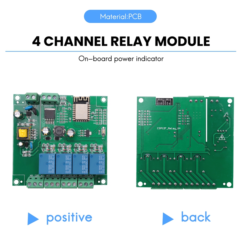 ESP8266 Wireless WIFI 4 Channe - đánh giá và giá Relay 8 Channel Board